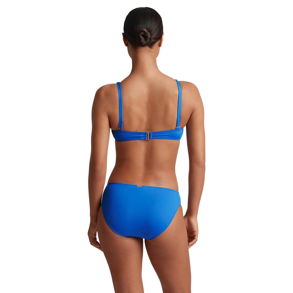 Lauren Ralph Lauren Beach Club Solid Macrame Ring Top for Women Blue 14 - Picture 2 of 3